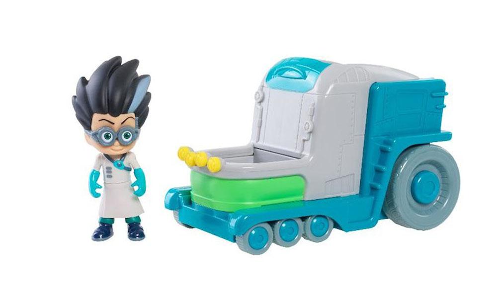 PJ MASKS Badfigur-Set – 3 Figuren (Gatuno, Buhíta, Gekko), Ca. 12 Cm, Spritzen Wasser, Bandai